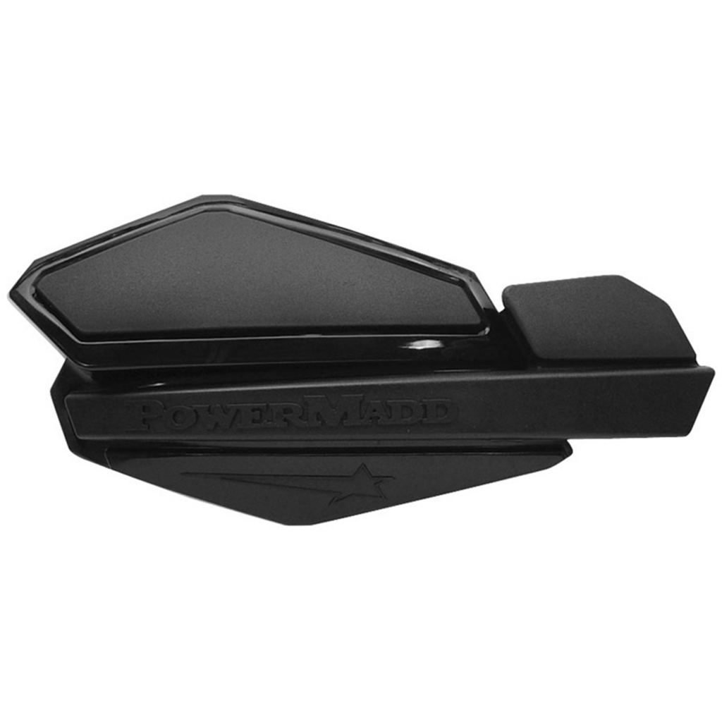 PowerMadd Sentinel Handguard Mirror Kit - Black, For Banshee, Raptor, YFZR, TRX450R