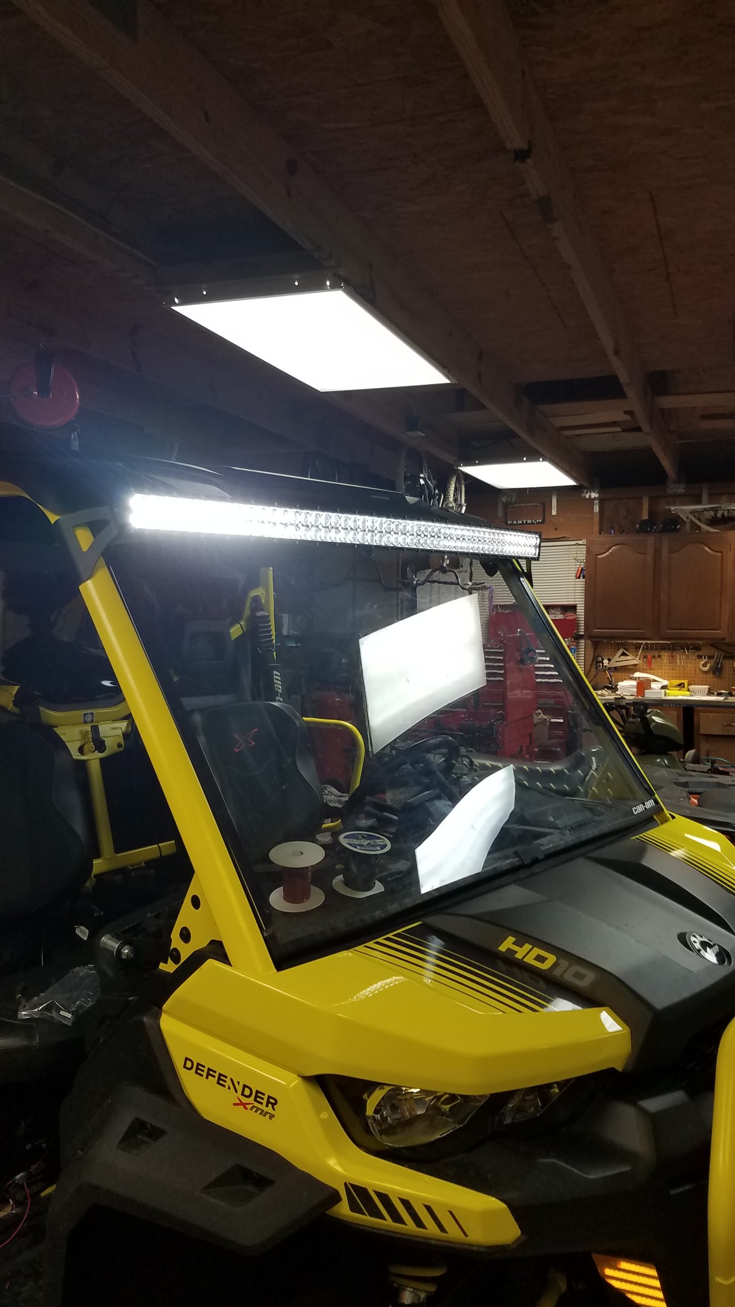 Front led light bar